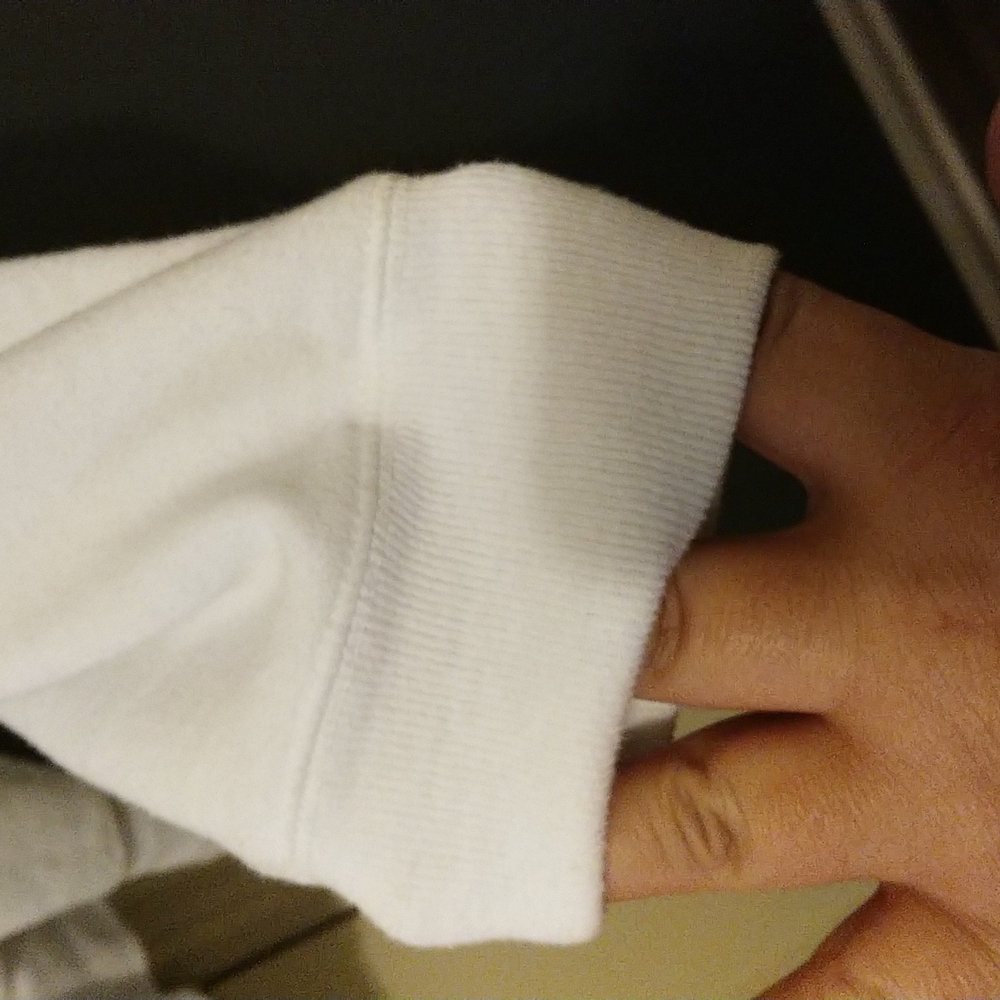 Xl Hanes white hoodie - Picture 5 of 8